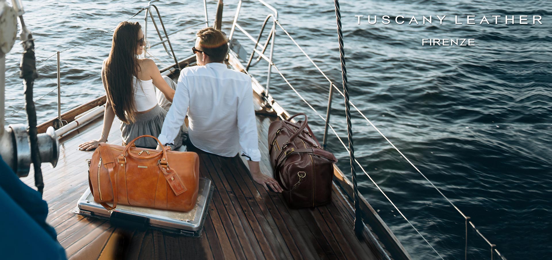 Weekendväskor i äkta läder