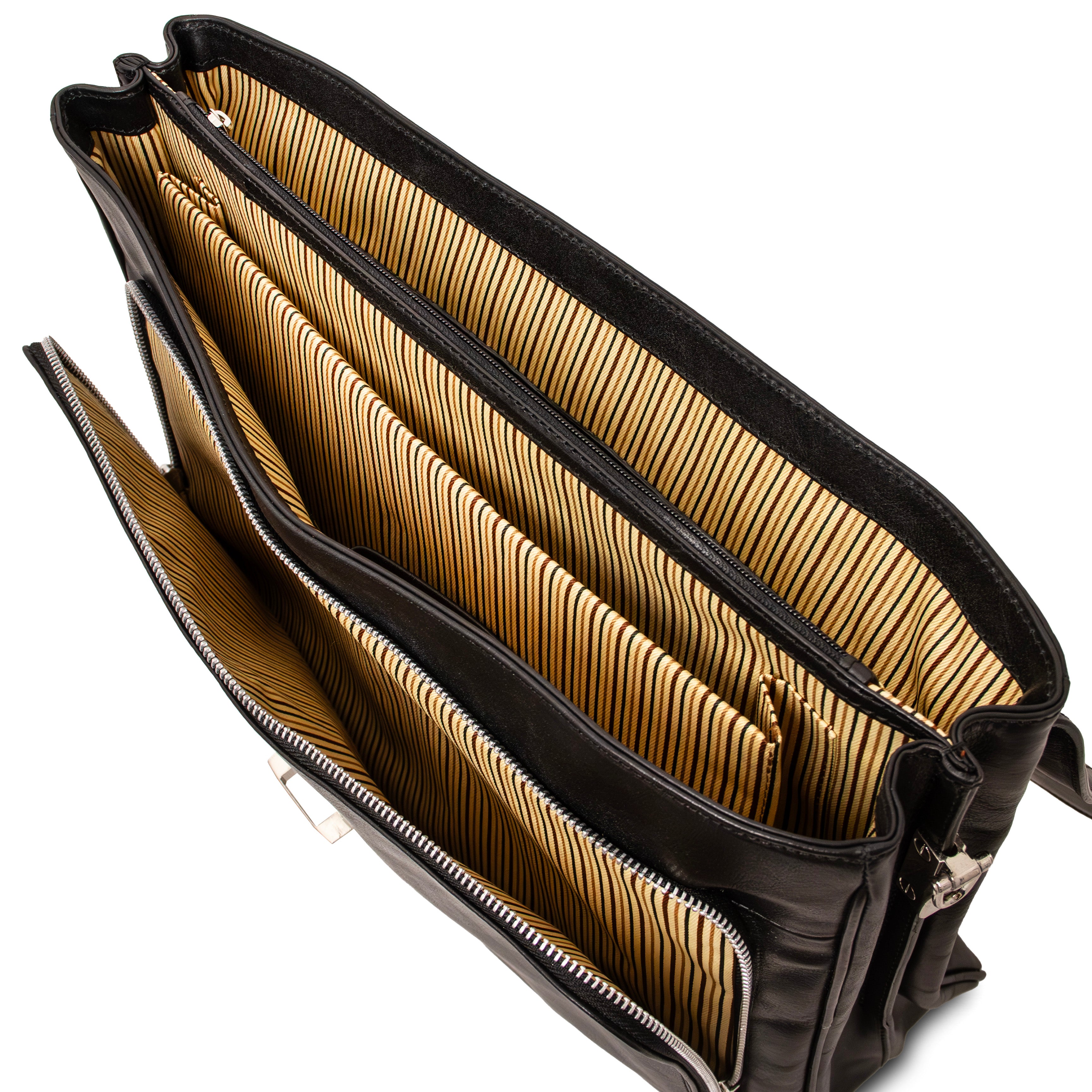 TL SMART Laptop Portfölj i Skinn