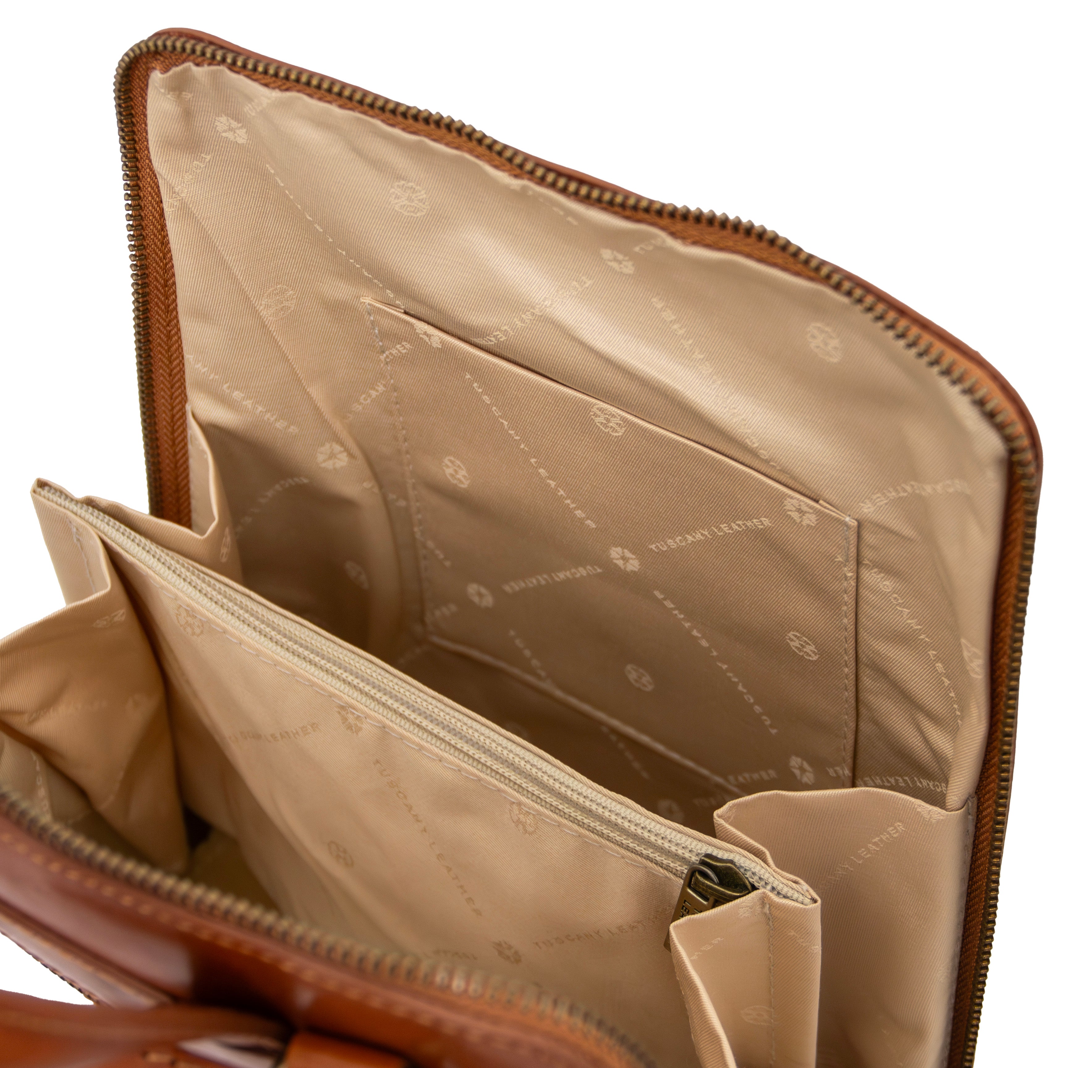 Paris Liten läderryggsäck för kvinnor