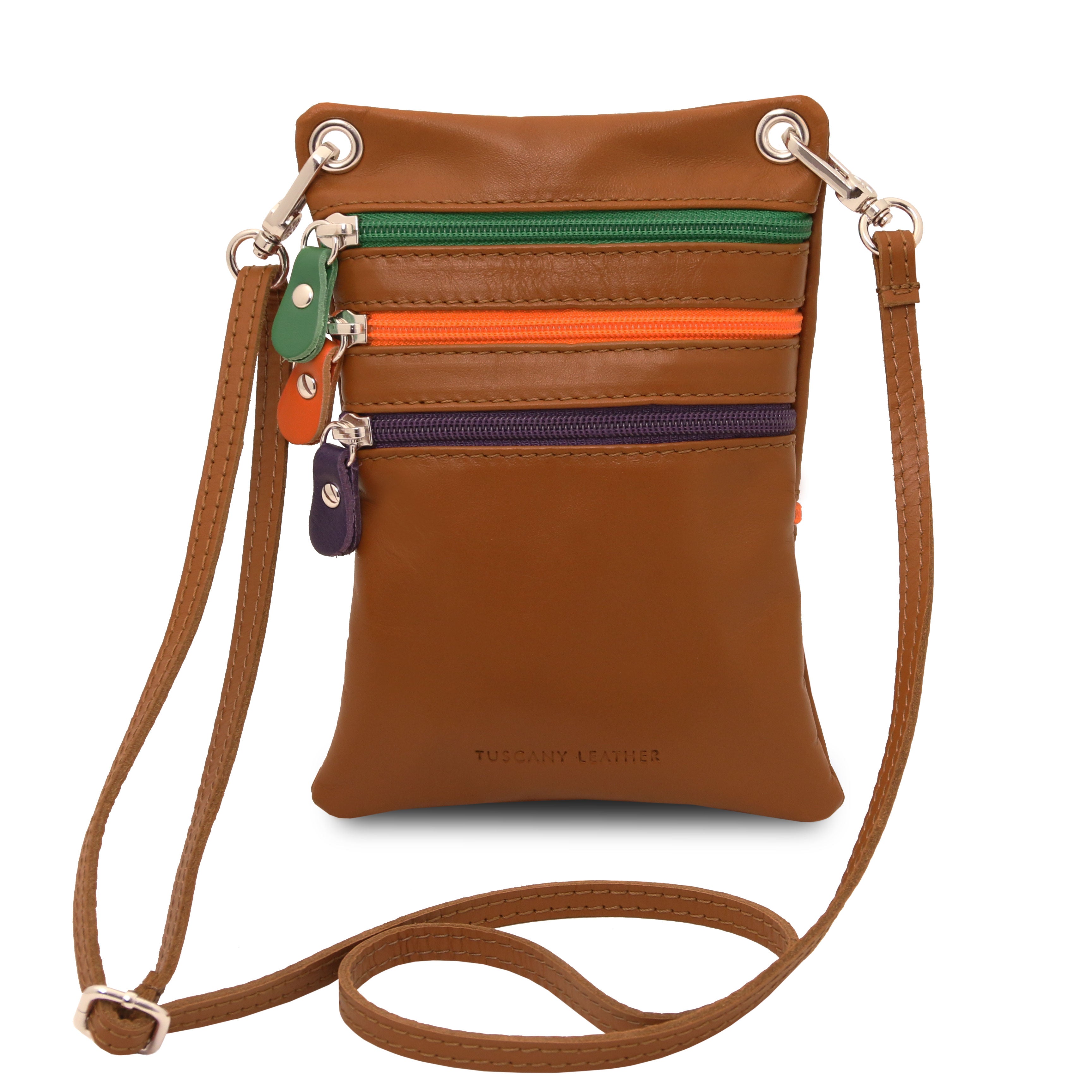 Mjuk Axelväska / Telefonväska i läder