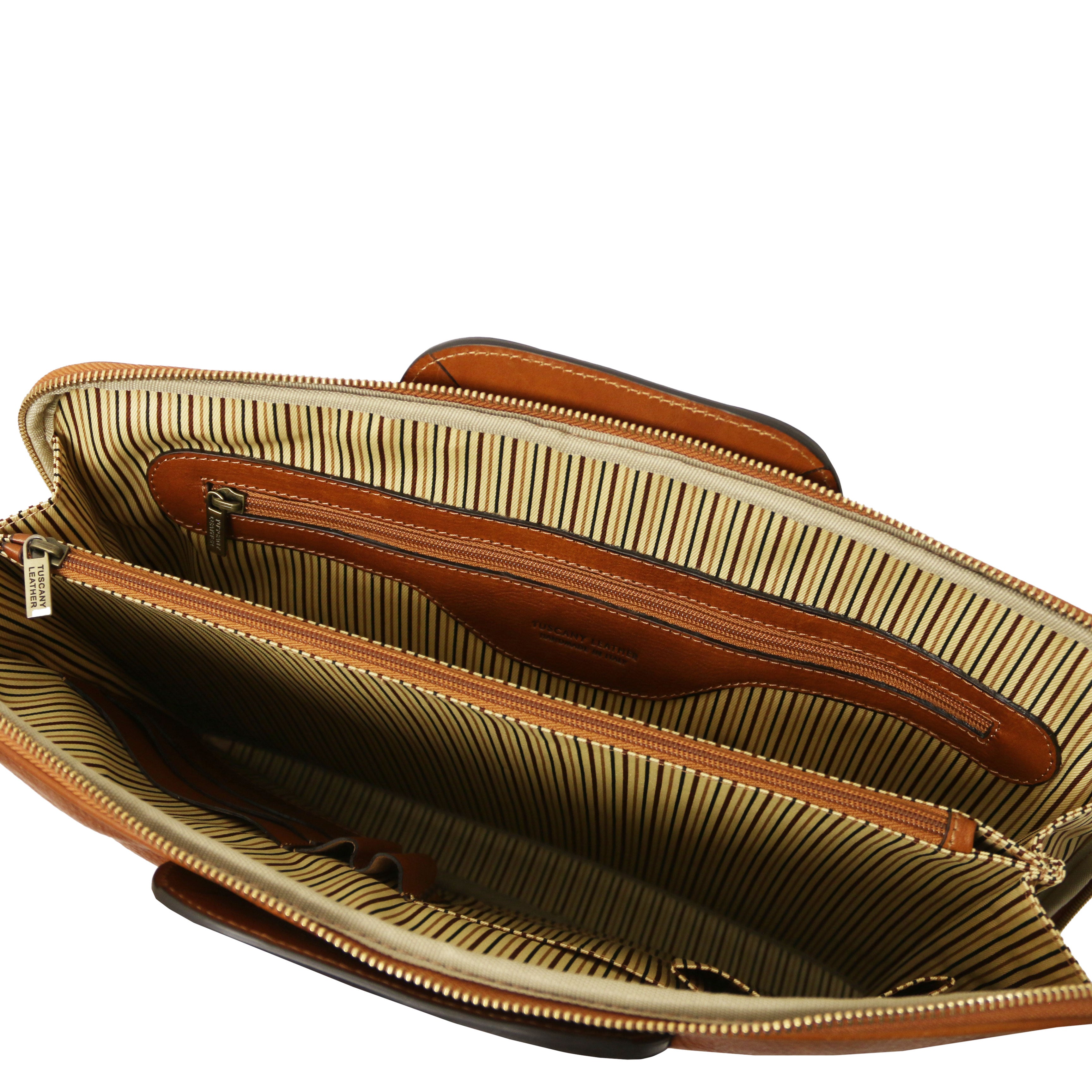 Caserta Dokumentportfölj i läder