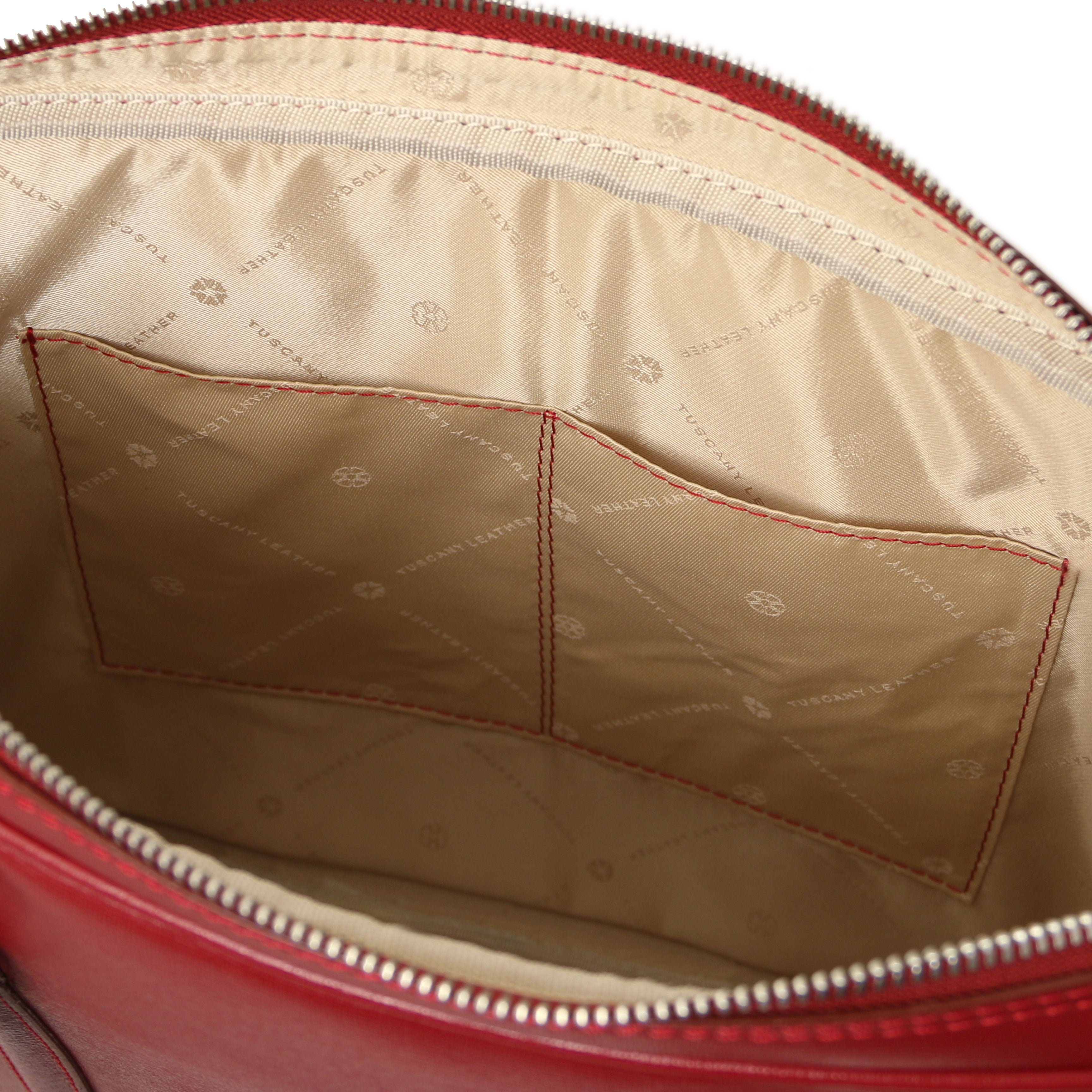 Prato Exklusiv dataväska i Italienskt läder