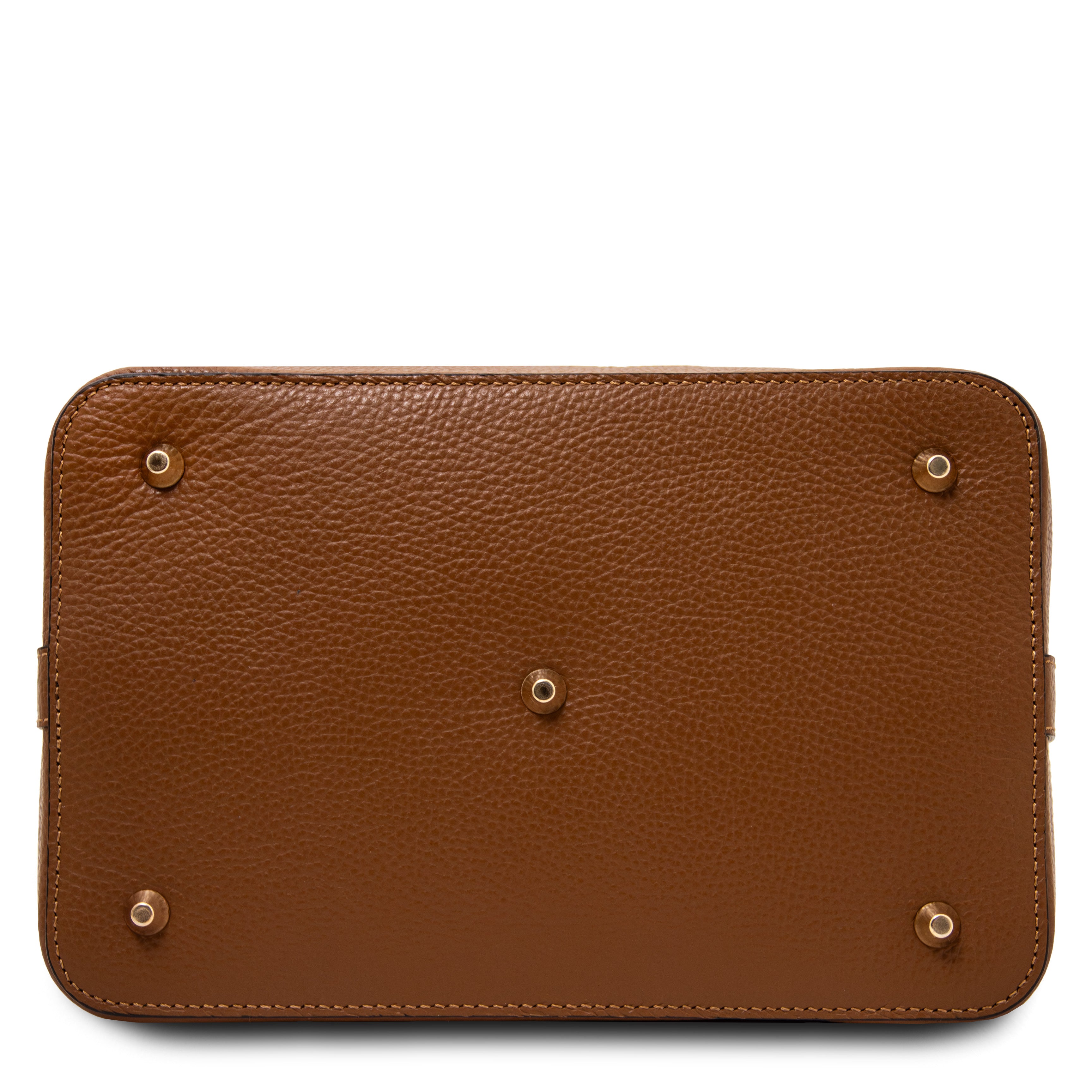 Minerva Bucket-Bag i Italienskt läder