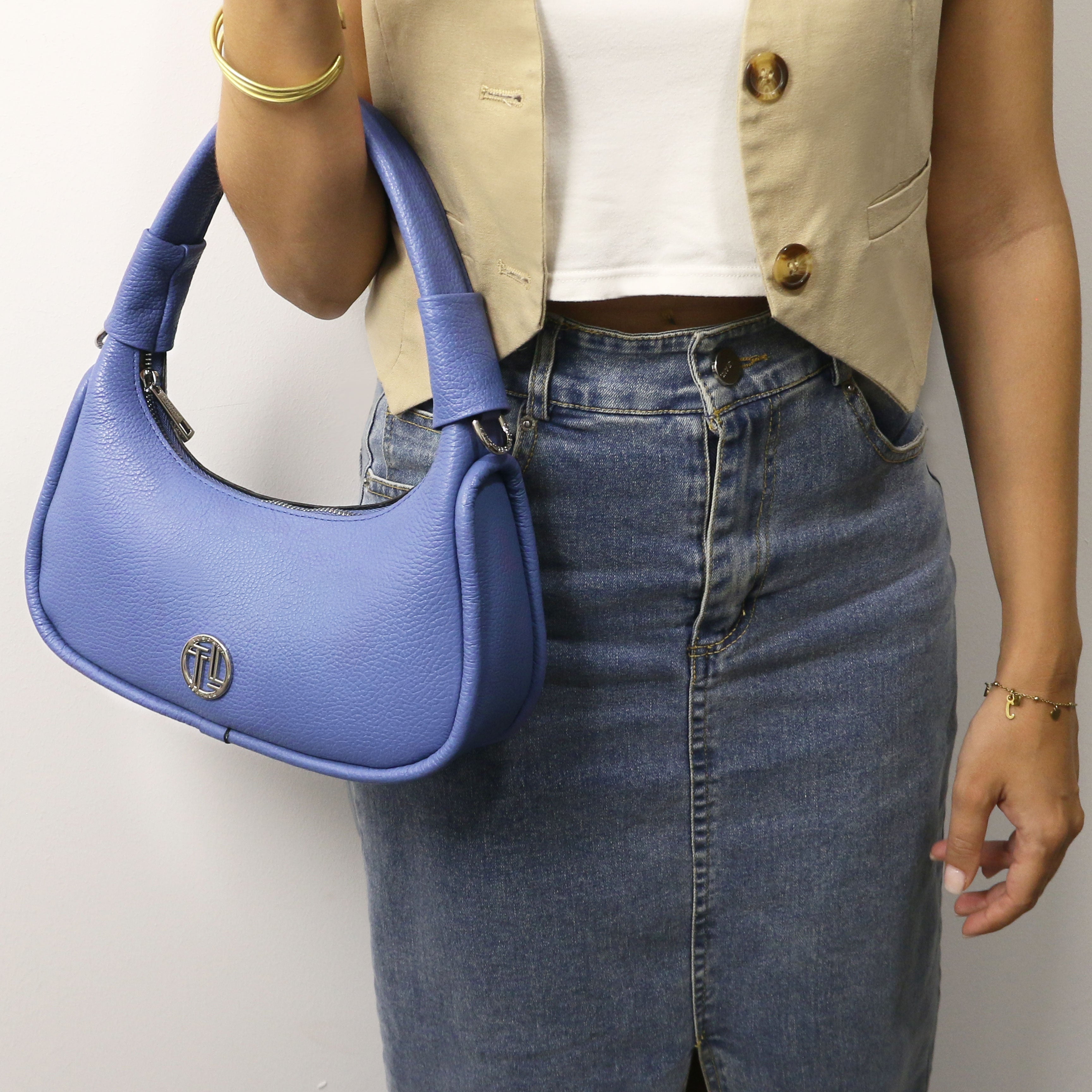 Michelle Läderhandväska - Liten storlek