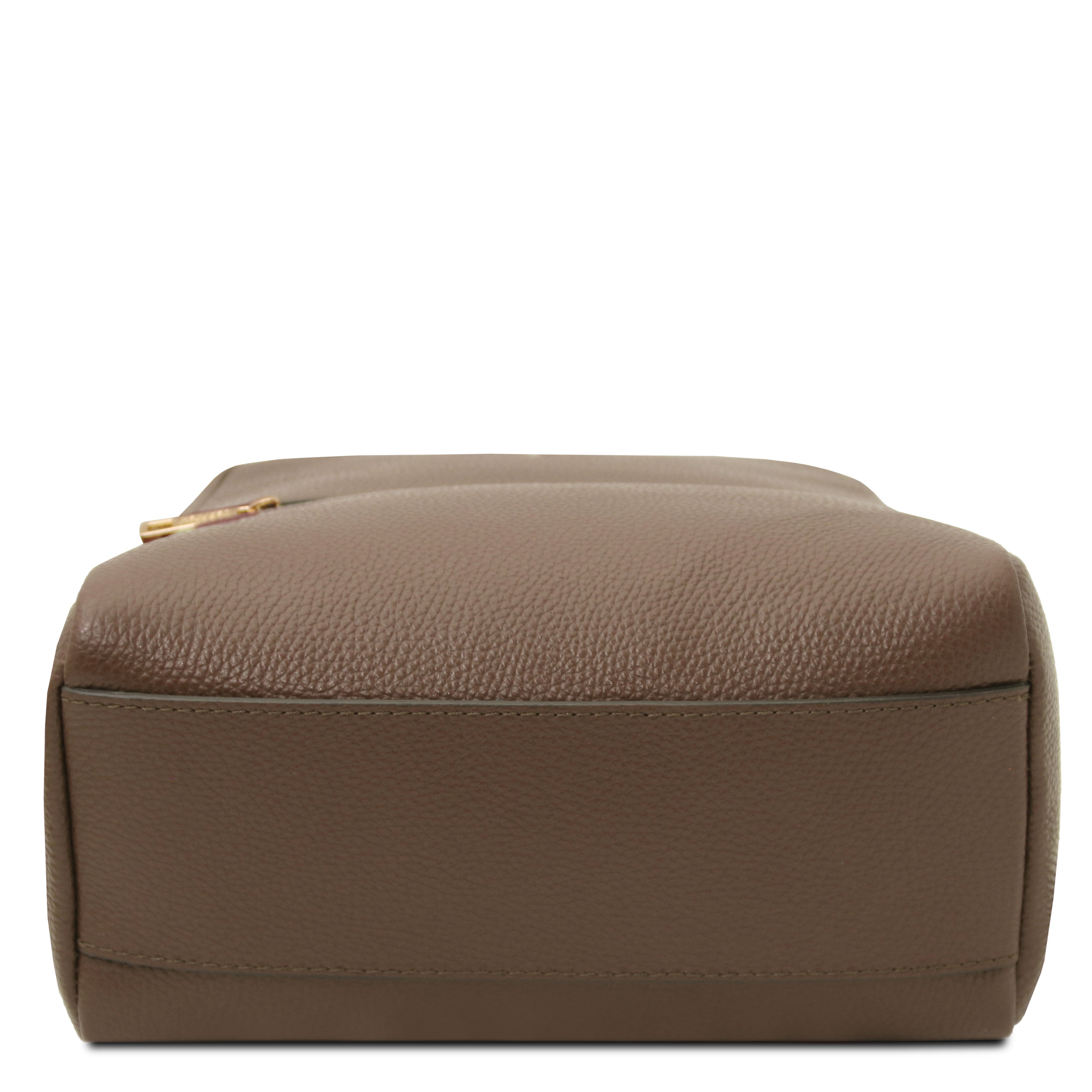 Cityryggsäck i mjukt Läder