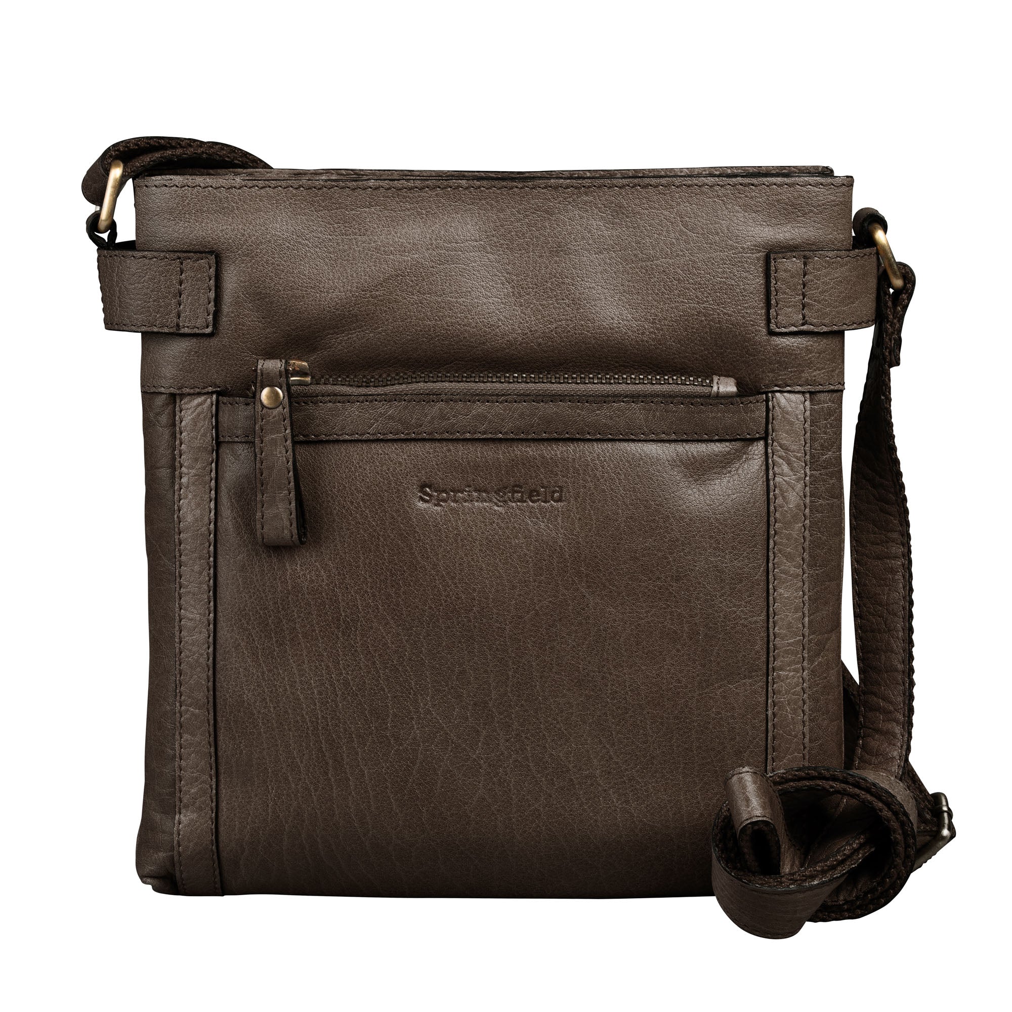 Mångsidig handväska i Skinn