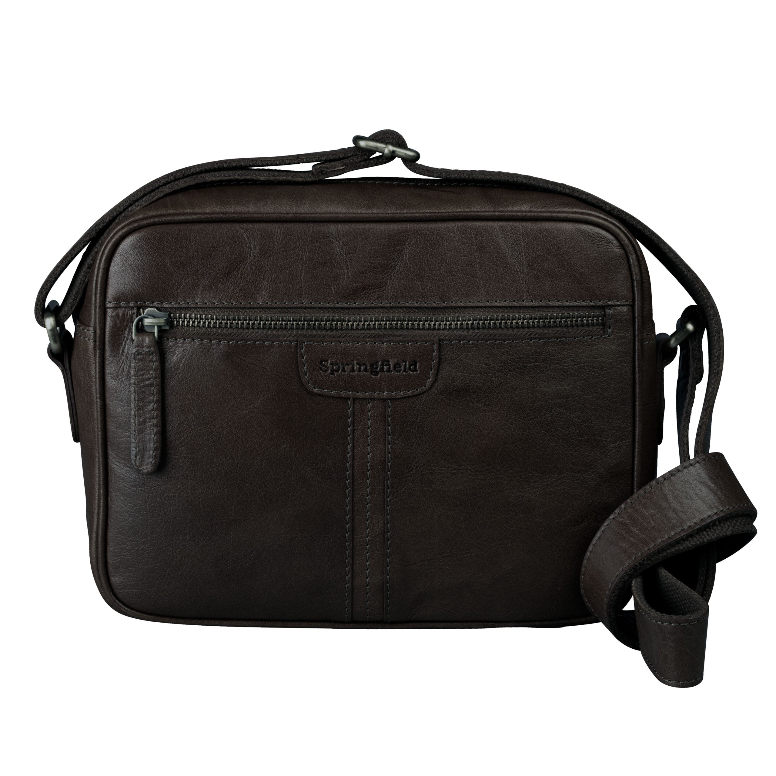 Klassisk Crossbody Skinnväska