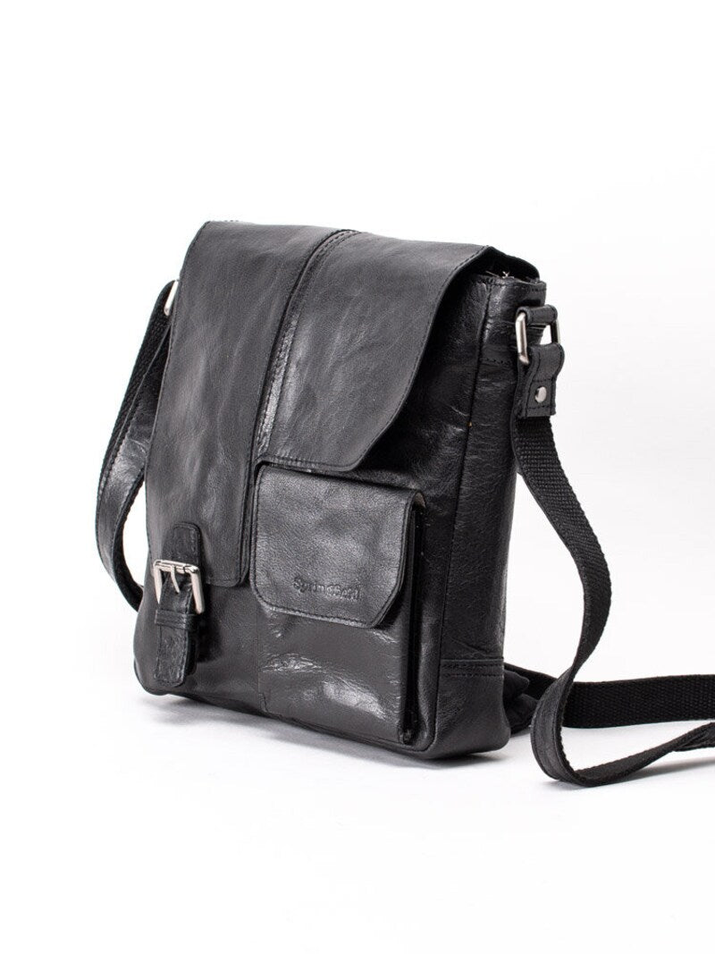 Handväska i Skinn med Mobilfack