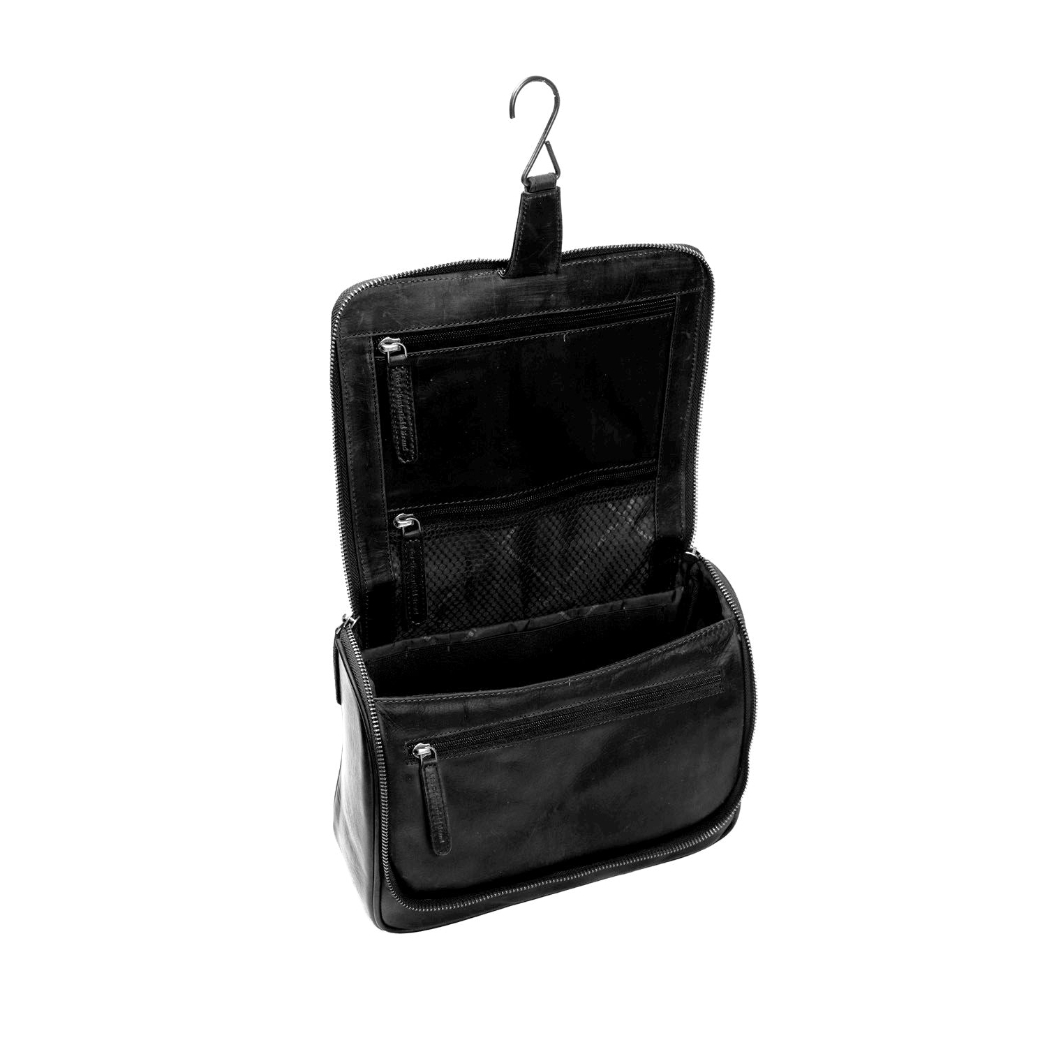 Necessär i Skinn med upphängningskrok - NewBag4you