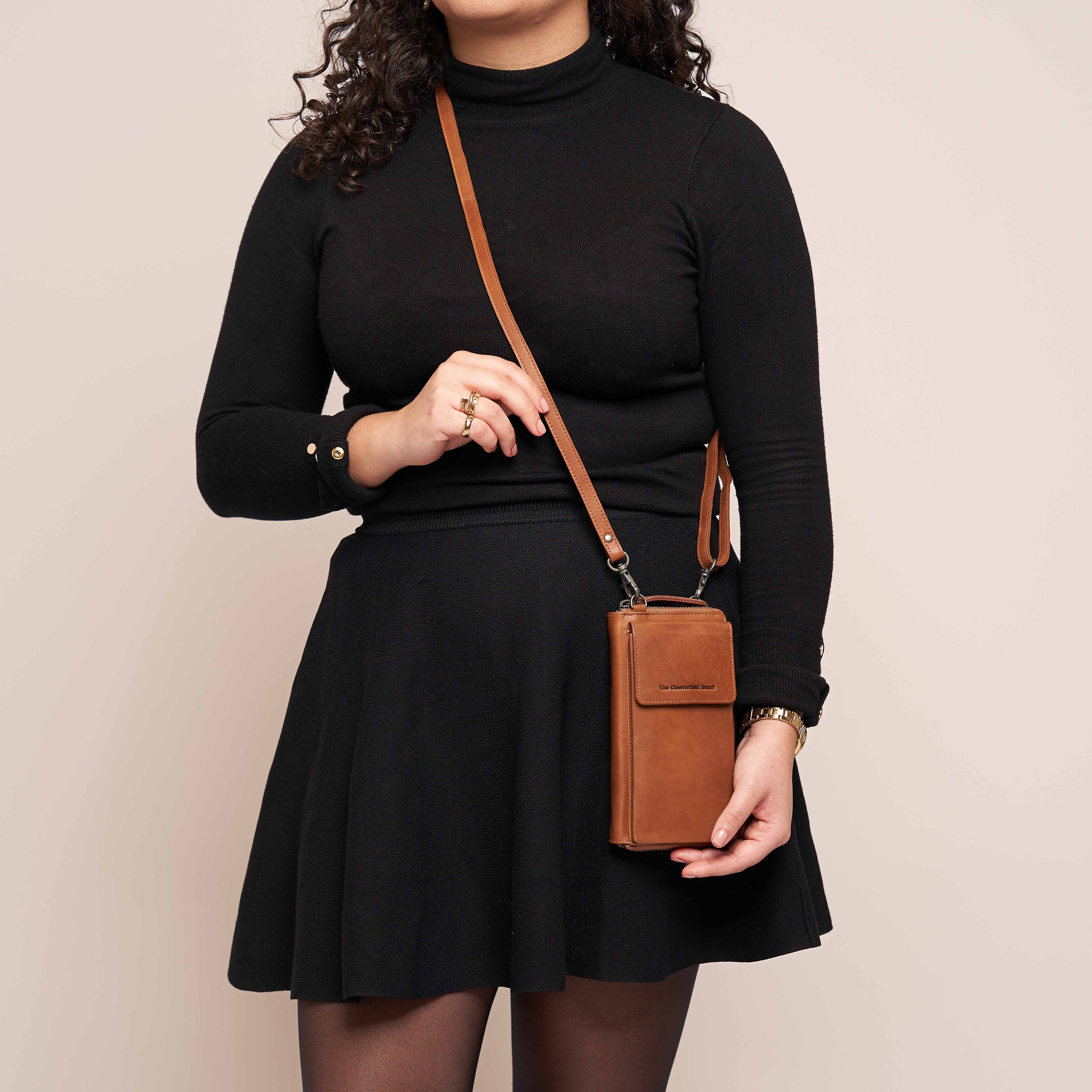 Malaga Telefonväska i Skinn - NewBag4you