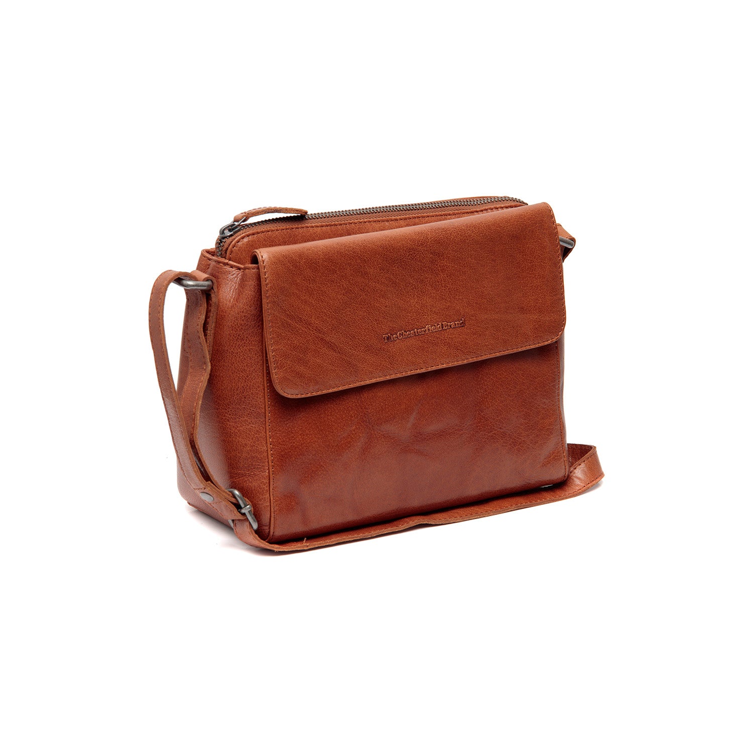 Handväska med Lock och flera fack