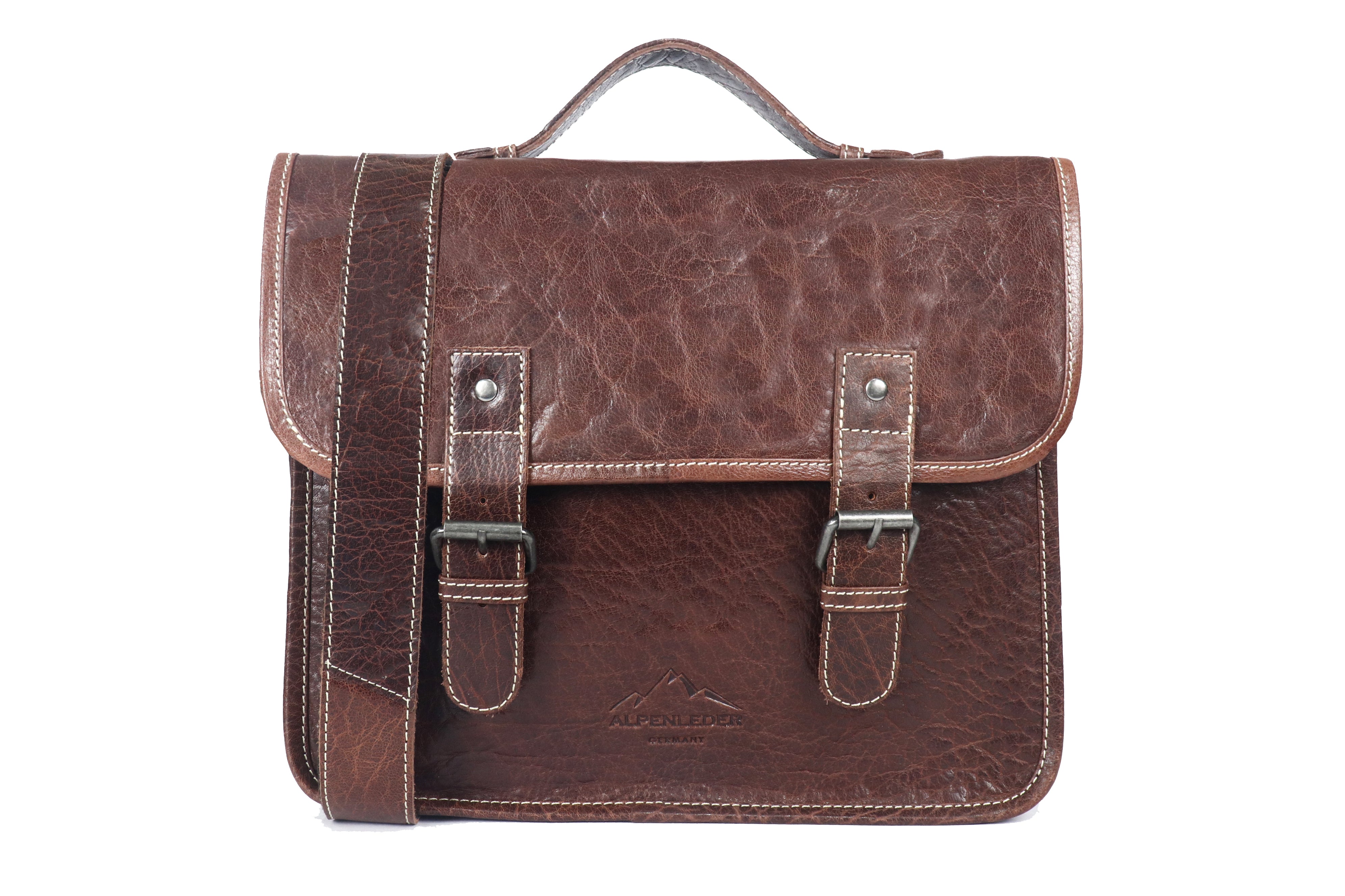 Messenger / Kameraväska TOURER i Läder