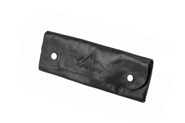 Fodral i läder för 4 pennor