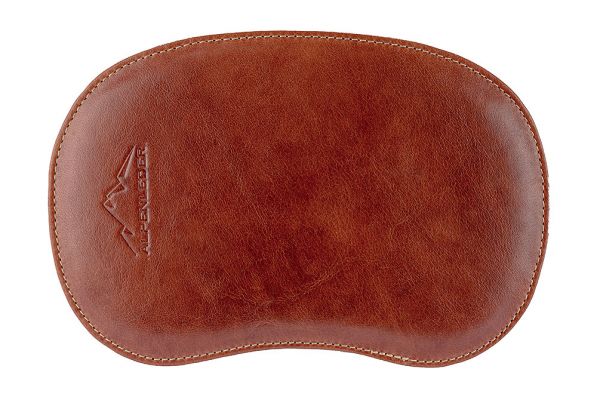 Vadderad musmatta i skinn