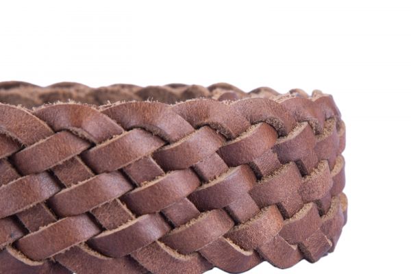 Skärp Flätat FLECHTWERK i Läder - NewBag4you