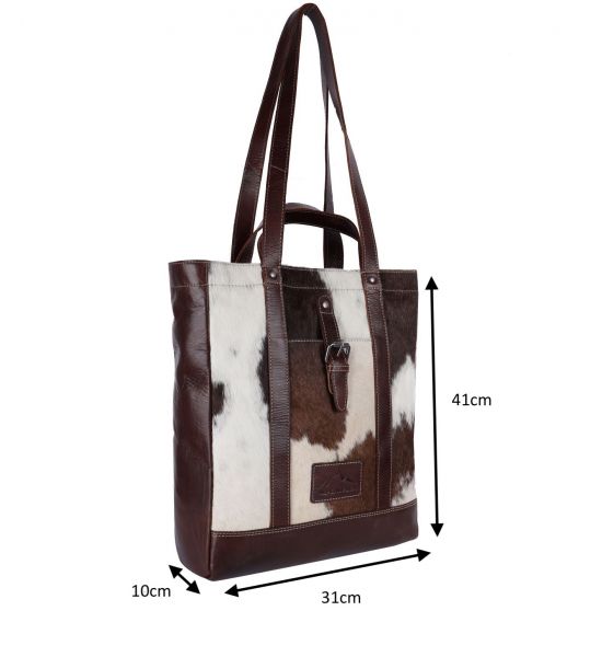 Unik Shopper Handväska/Ryggsäck HALLODRI i Läder - NewBag4you