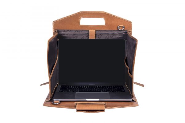 Mångsidig Dokumentväska Secret i Läder - NewBag4you