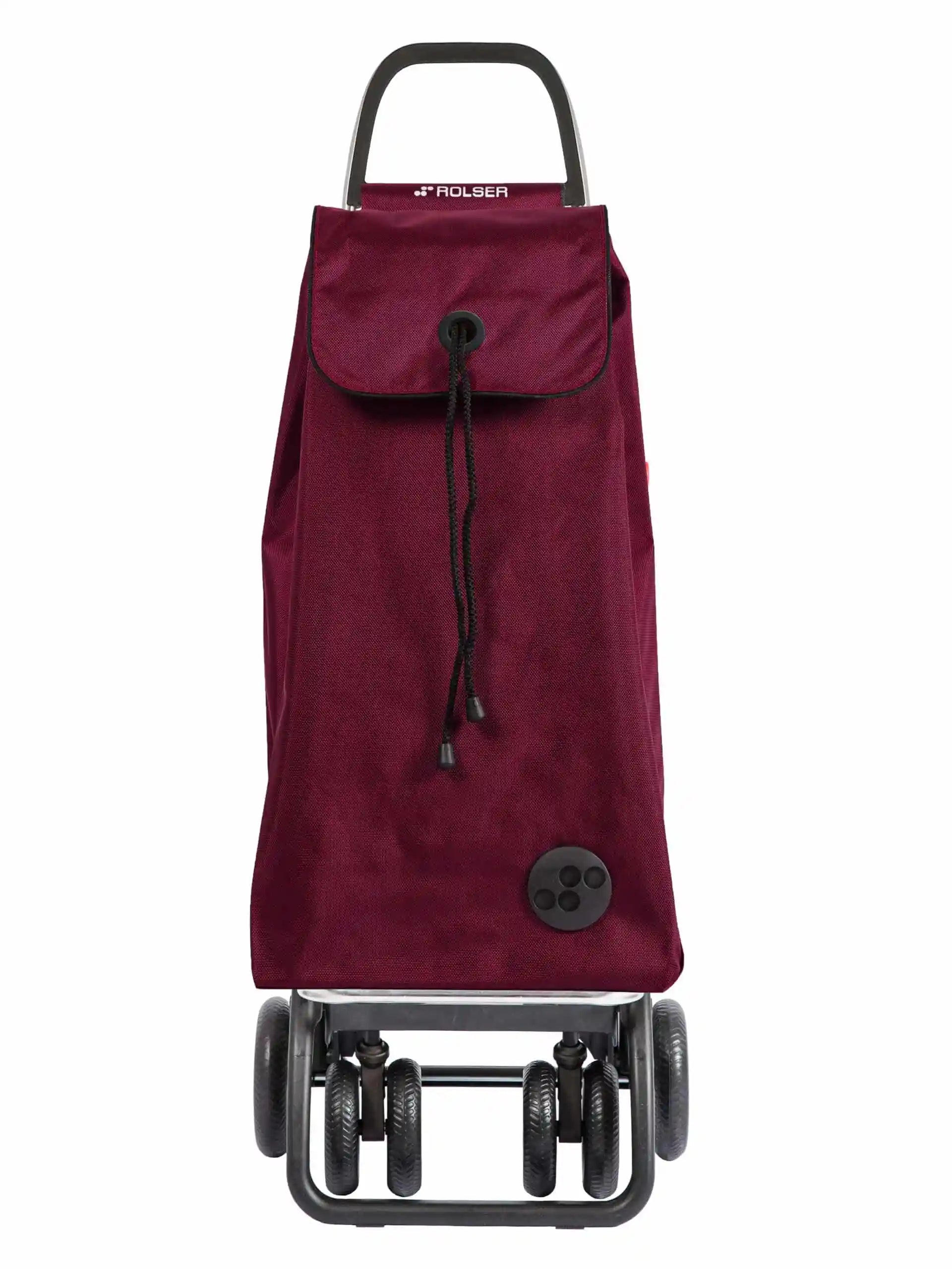 Rolser Shoppingvagn med 4 hjul varav 2 svängbara