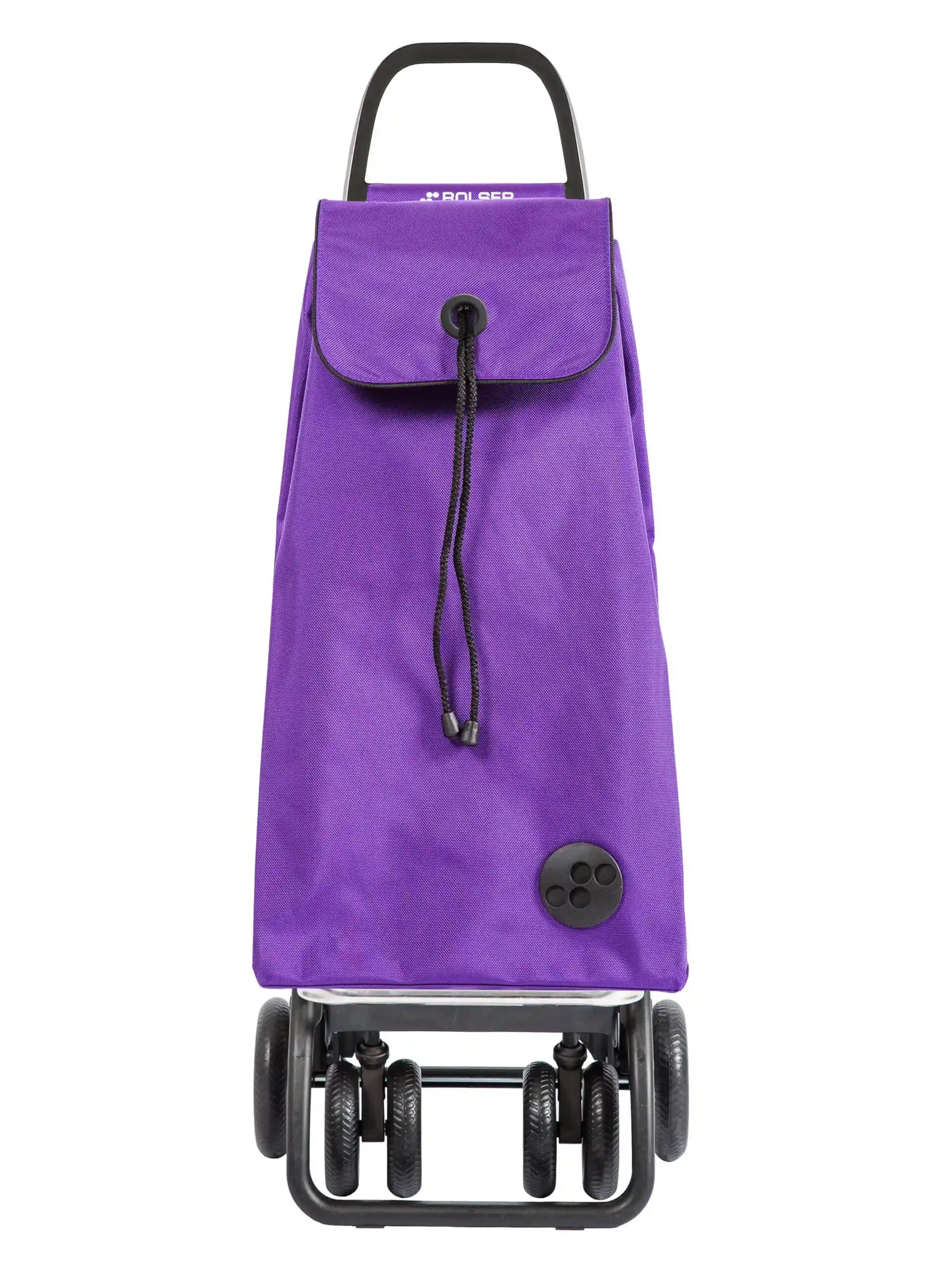 Rolser Shoppingvagn med 4 hjul varav 2 svängbara