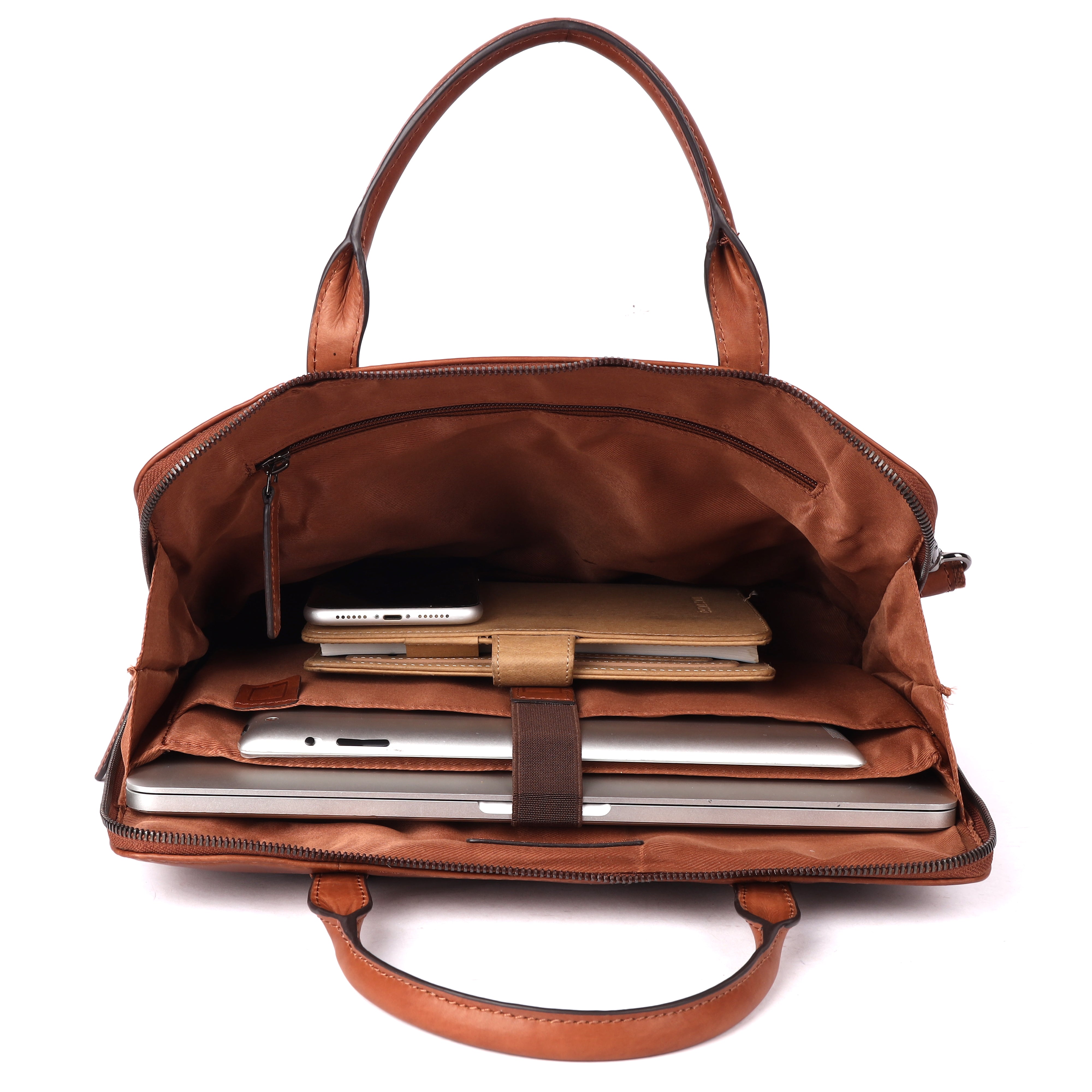 Affärsväska Venedig i skinn 13"