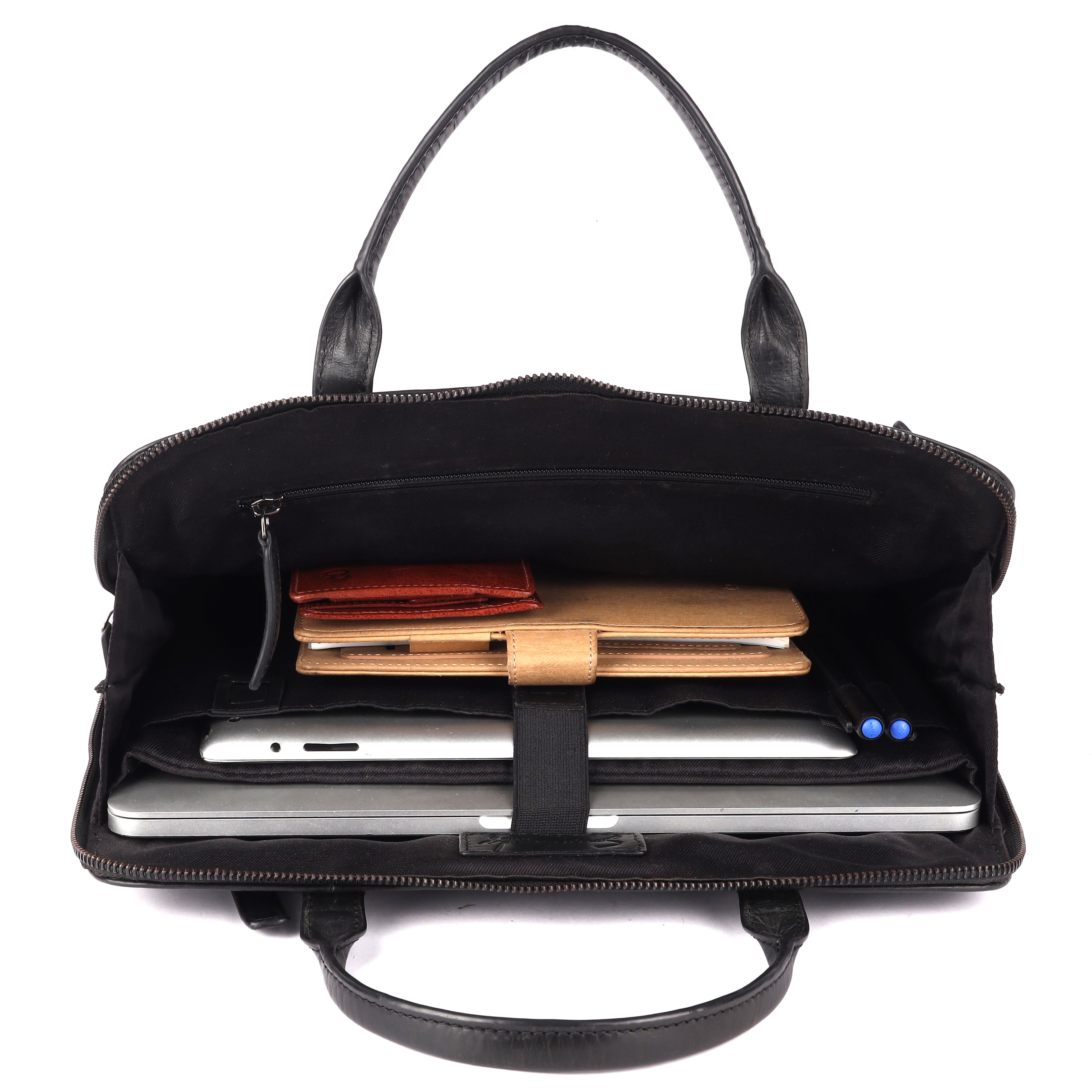 Affärsväska Venedig i skinn 13"