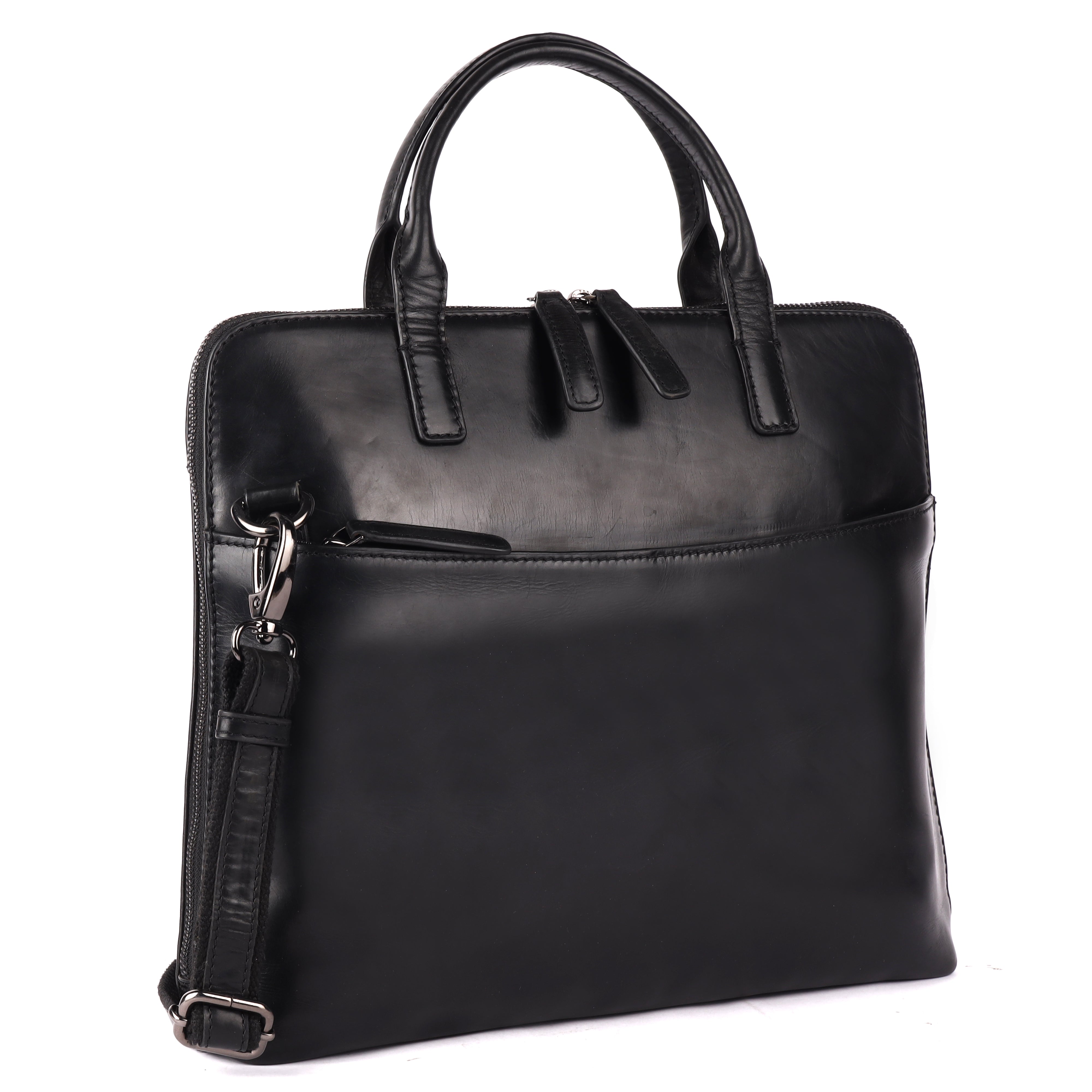 Affärsväska Venedig i skinn 13"