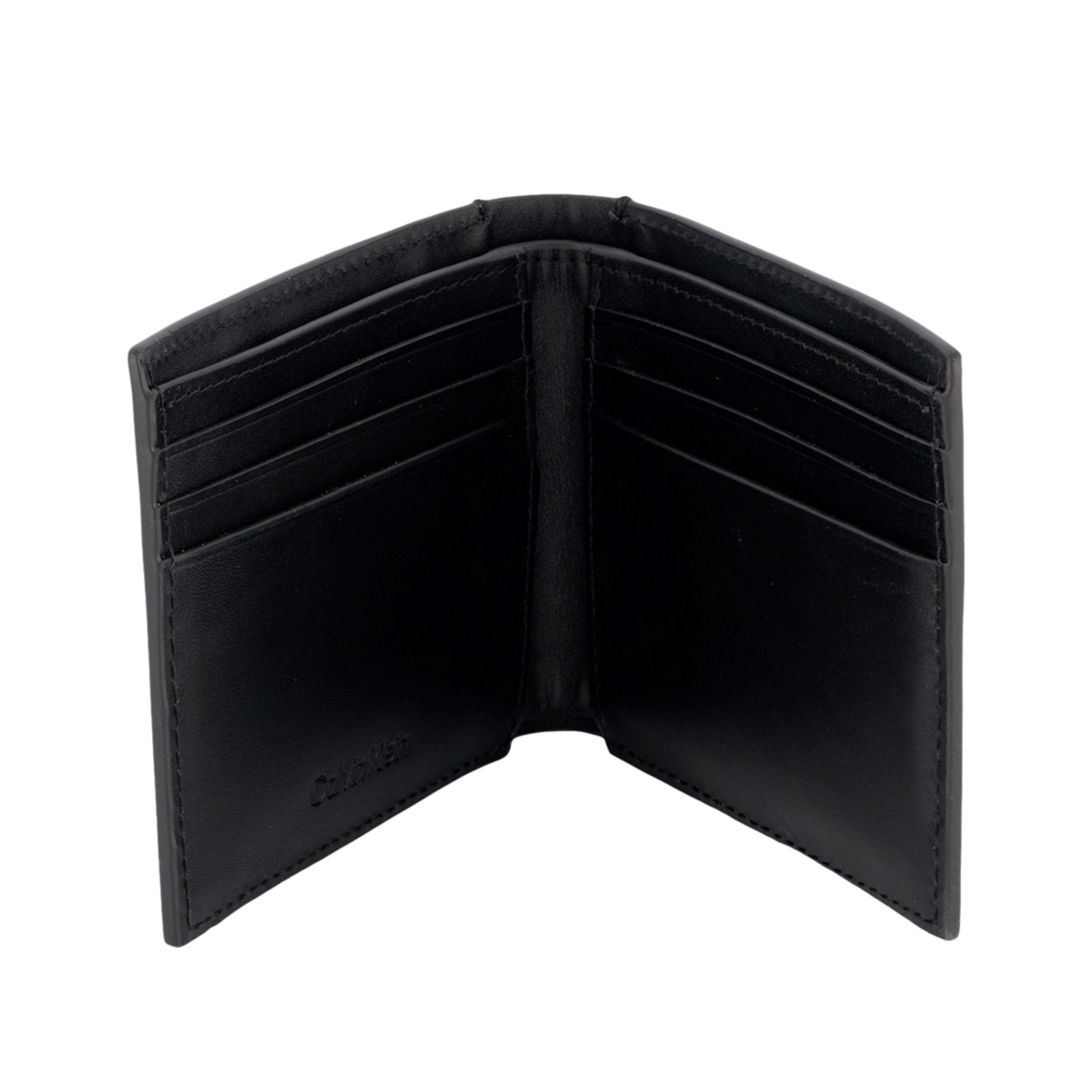 Calvin Klein modern tvådelad plånbok - 6 kortfack med myntfack (Bax)