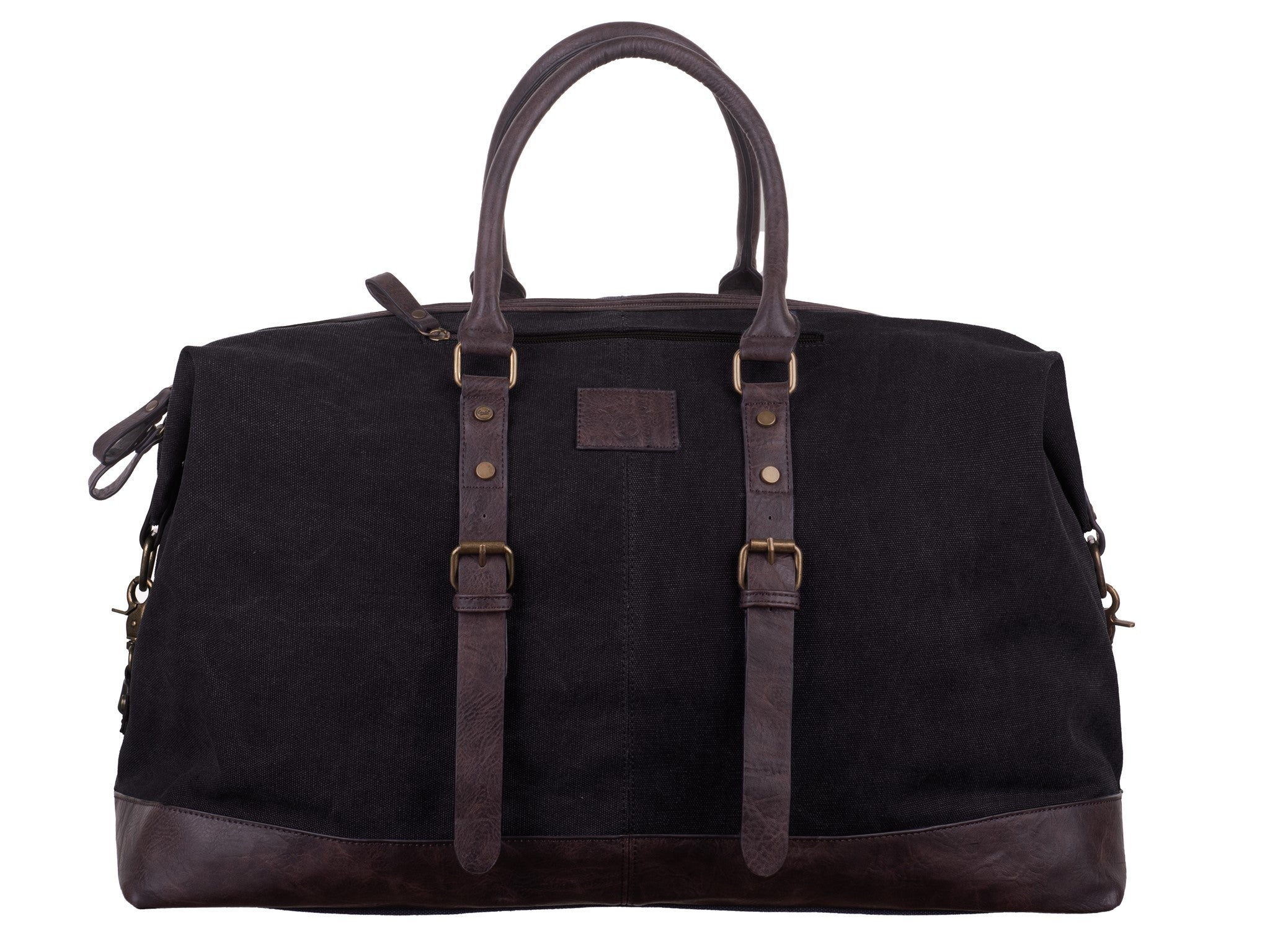 Weekendbag i Canvas och Läder