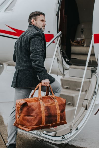 Weekendbag Alabama i Läder - NewBag4you