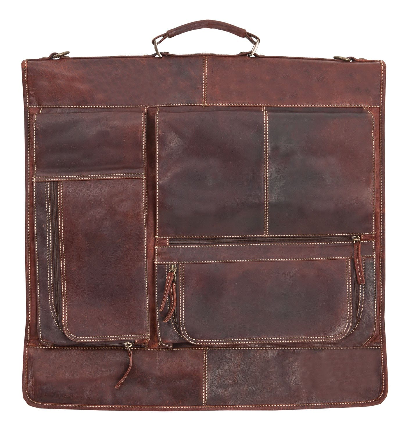 Resegarderob Klädväska AMMERSEE i Läder - NewBag4you