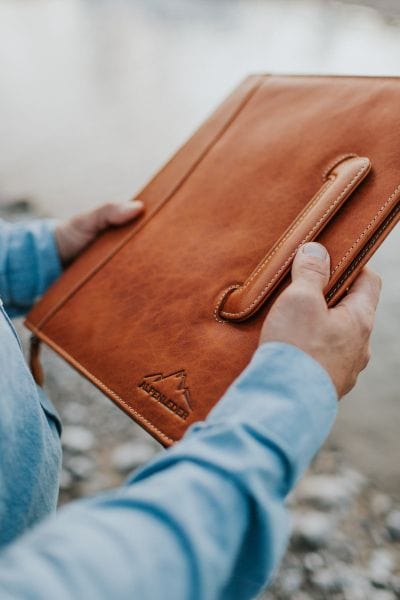 Dokumentmapp MÖTET i Läder - NewBag4you