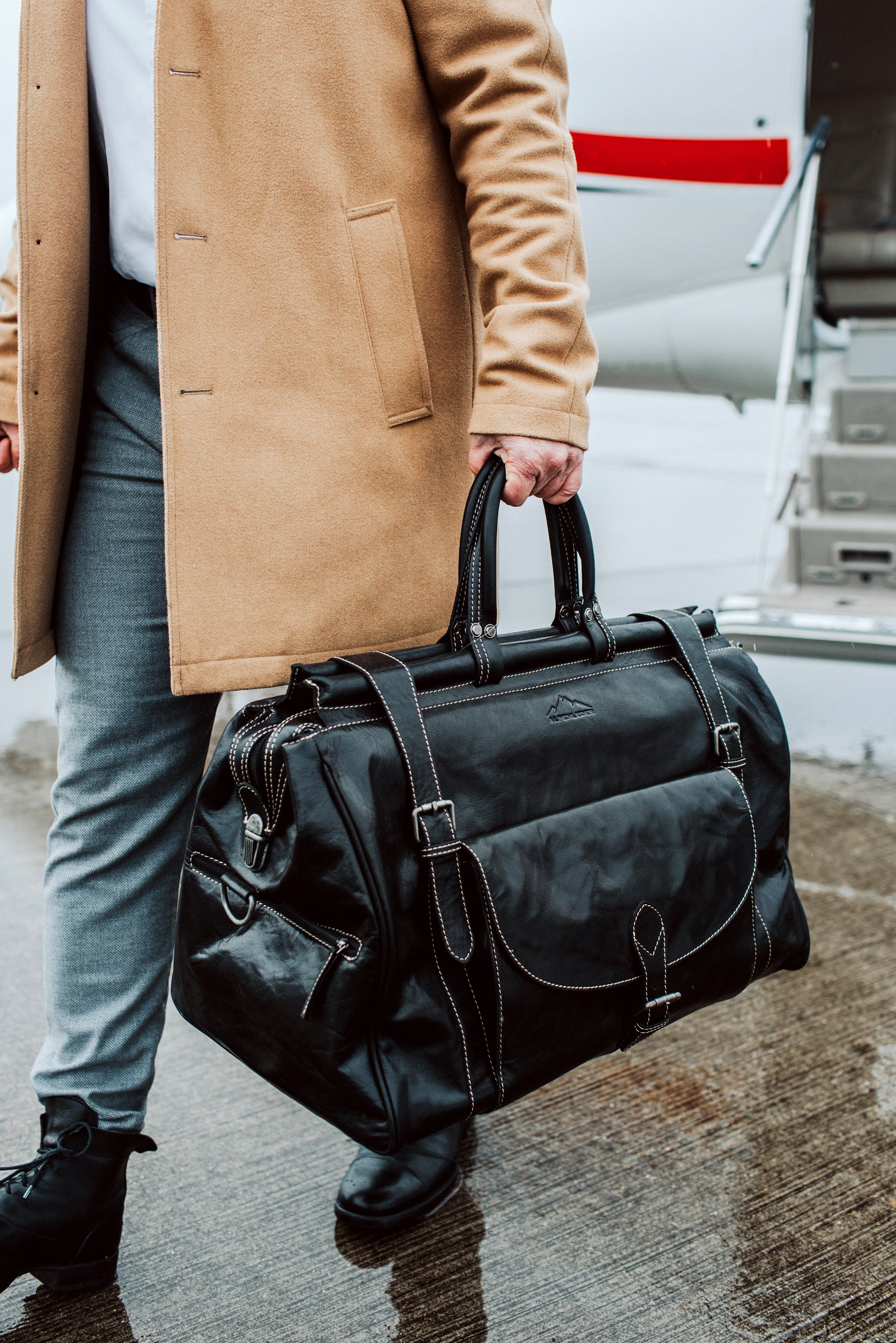 Weekendväska Klädväska Casablanca i Läder - NewBag4you