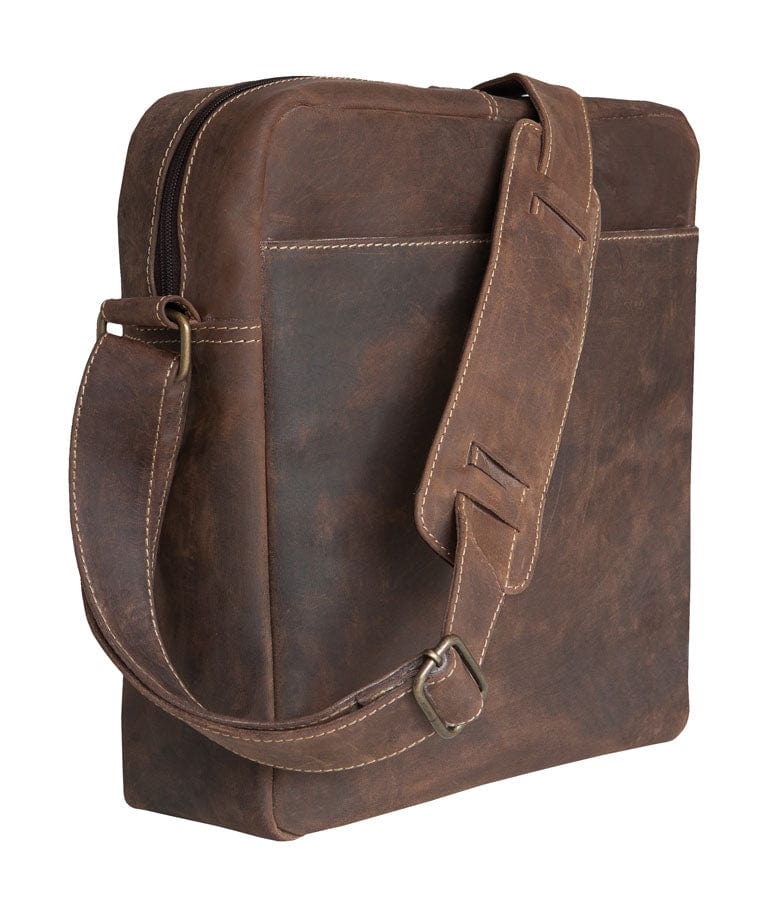 Axelväska Messenger i Läder - NewBag4you