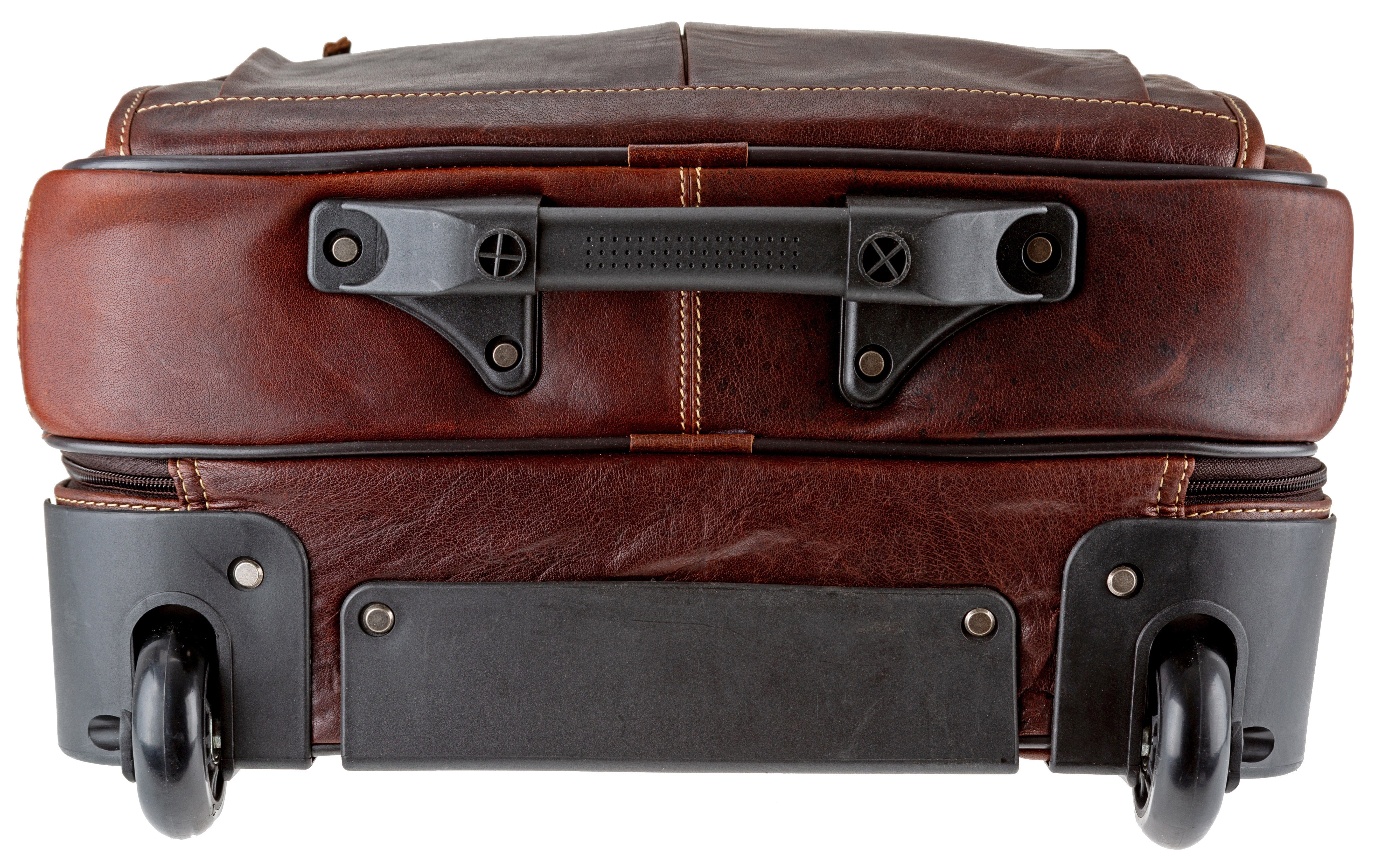 Affärsväska / Trolley DENVER i Läder - NewBag4you