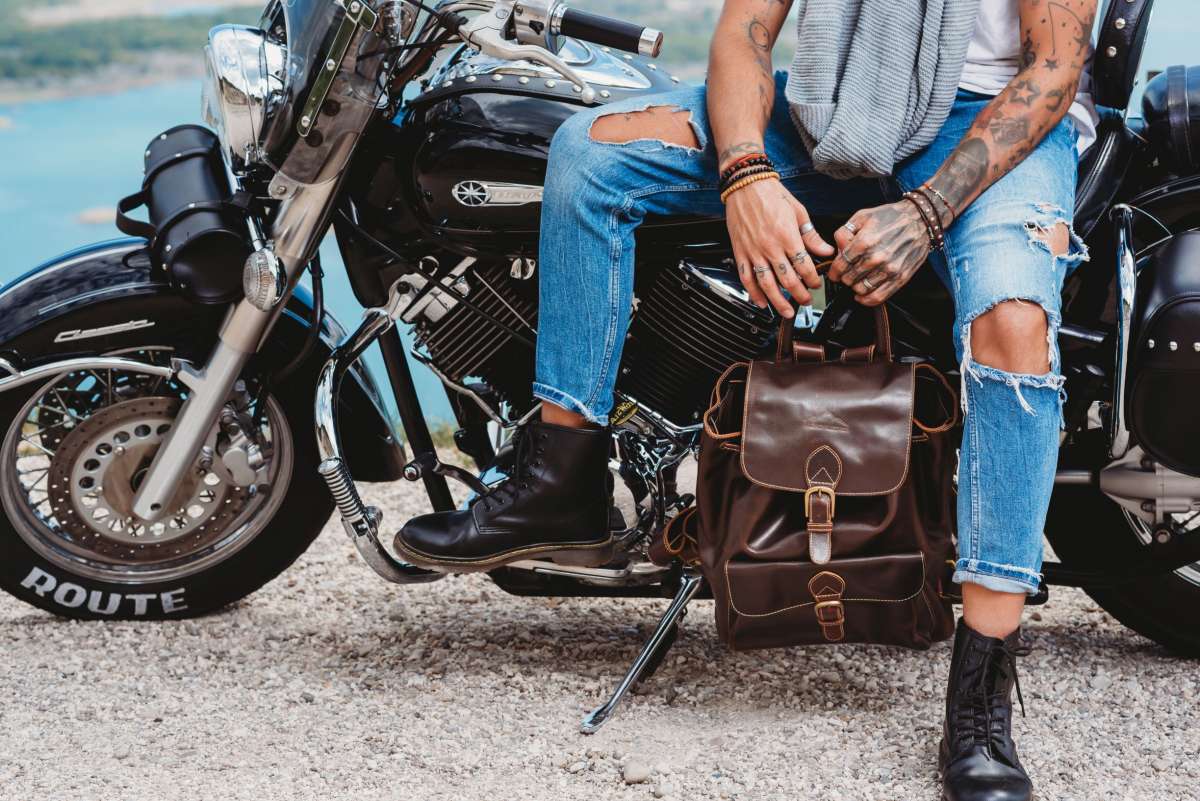 Ryggsäck JACOB'S WAY i Läder - NewBag4you