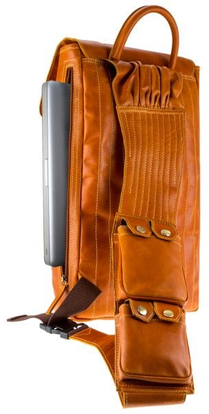 Ryggsäck Enkelrem SCRAMBLER i Läder - NewBag4you