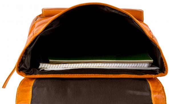 Ryggsäck Enkelrem SCRAMBLER i Läder - NewBag4you