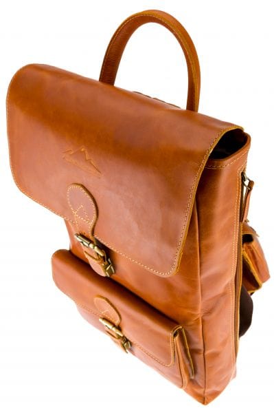 Ryggsäck Enkelrem SCRAMBLER i Läder - NewBag4you