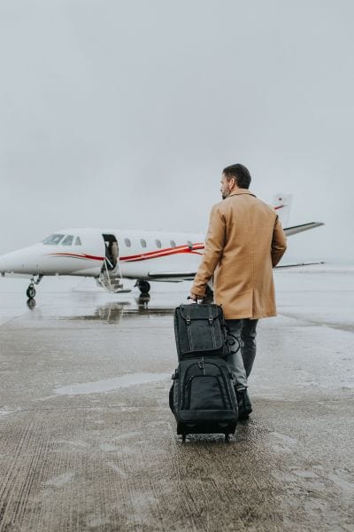 Ryggsäck / Trolley ACHENSEE i Läder - NewBag4you