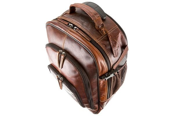 Ryggsäck / Trolley ACHENSEE i Läder - NewBag4you