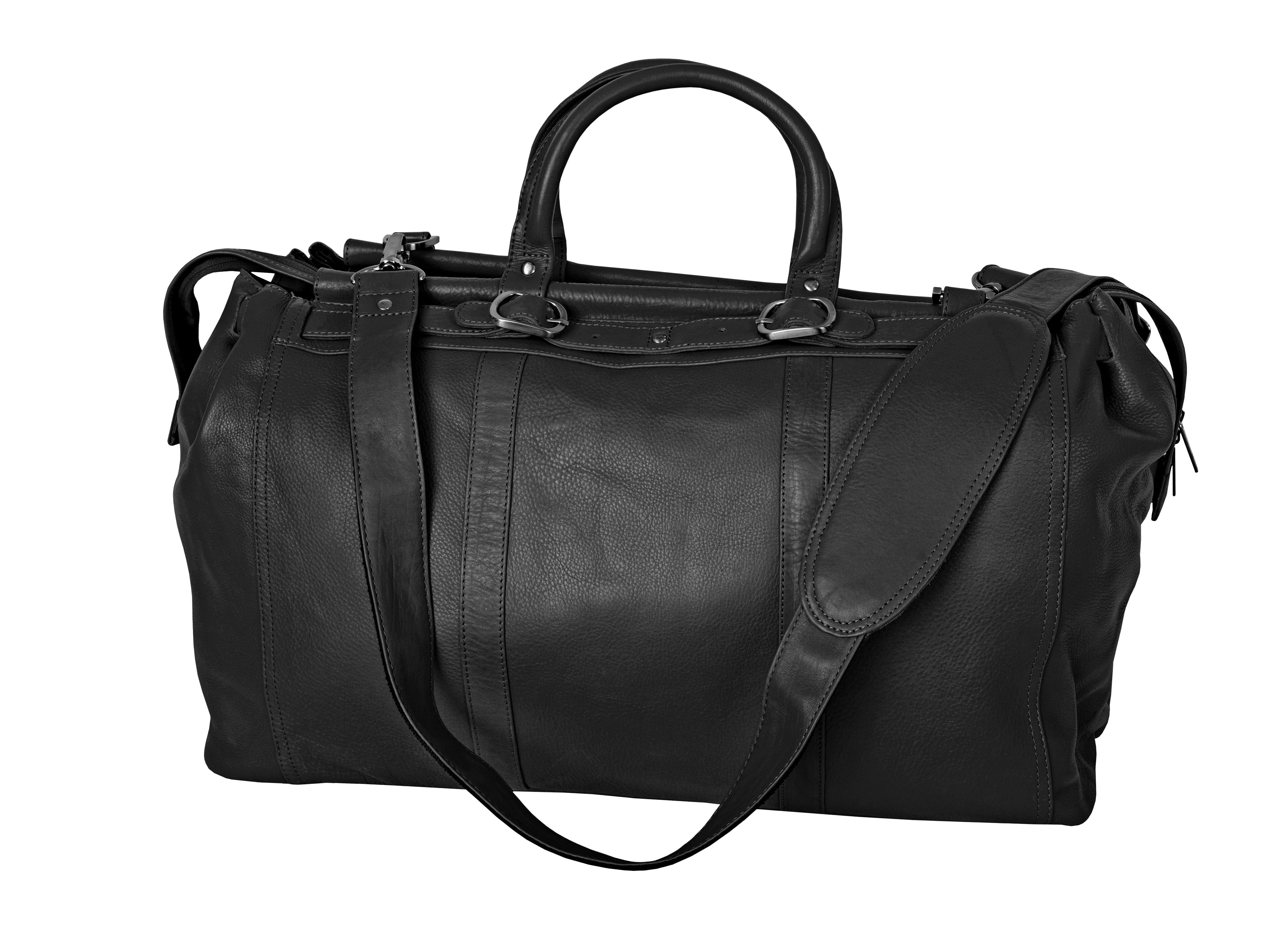 Weekendbag Bologna i Mjukt Läder - NewBag4you