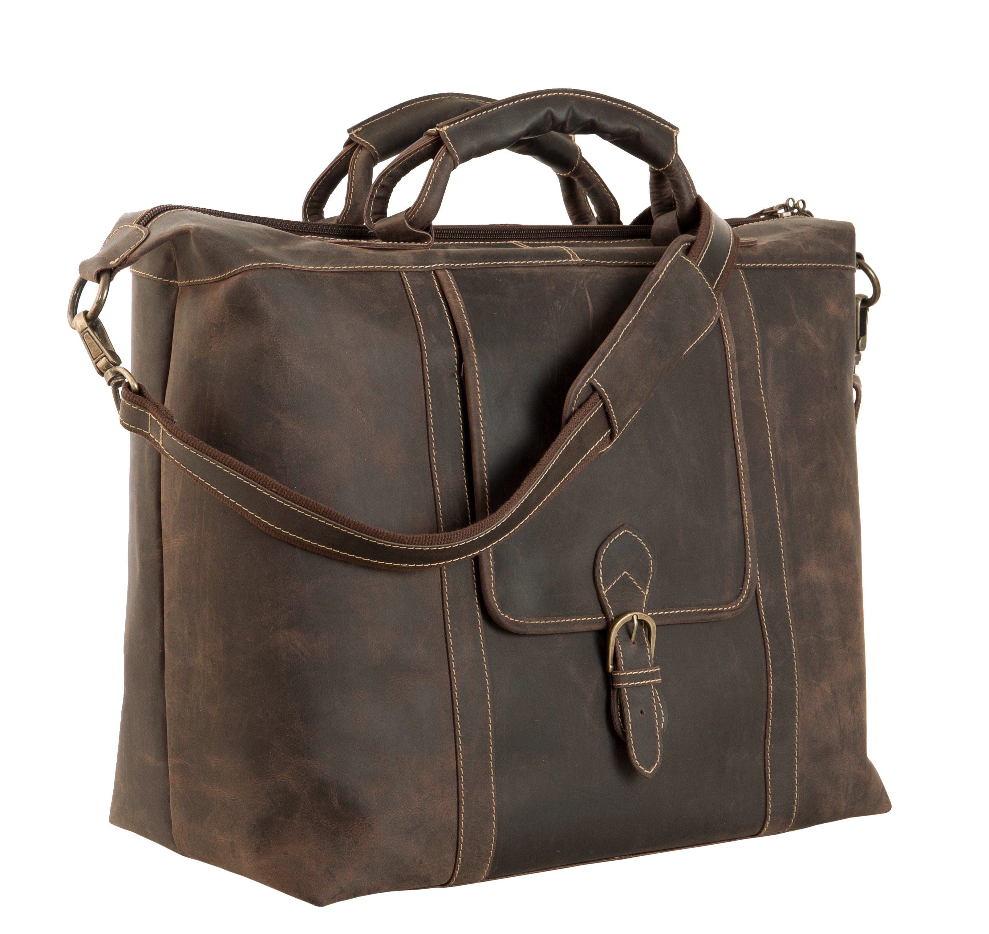 Weekendbag Affärsväska CATCH IN CLOONEY i Läder - NewBag4you