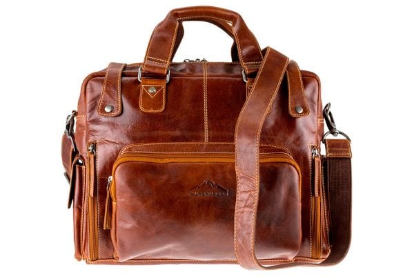 Weekendväska Affärsväska ELBSEE i Läder - NewBag4you