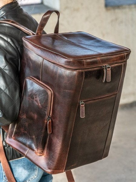 Ryggsäck Kylväska i Skinn - NewBag4you