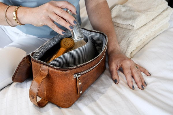 Necessär i Skinn Large - NewBag4you