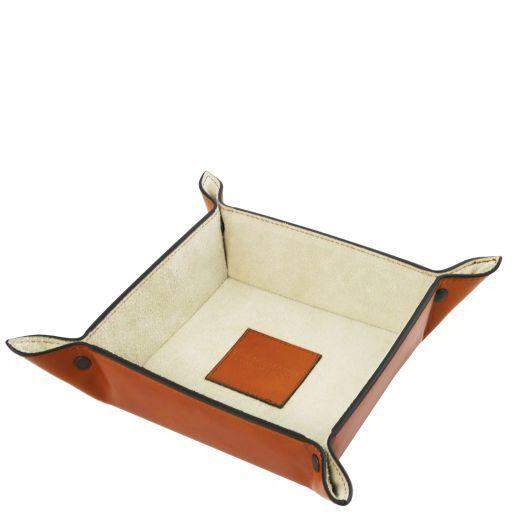 Exklusiv skål i läder Stor storlek - NewBag4you