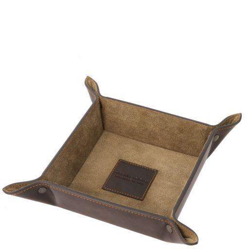 Exklusiv skål i läder Stor storlek - NewBag4you