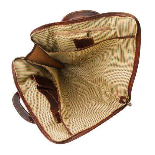 Sorrento - Datorväska Portfölj i Läder - NewBag4you
