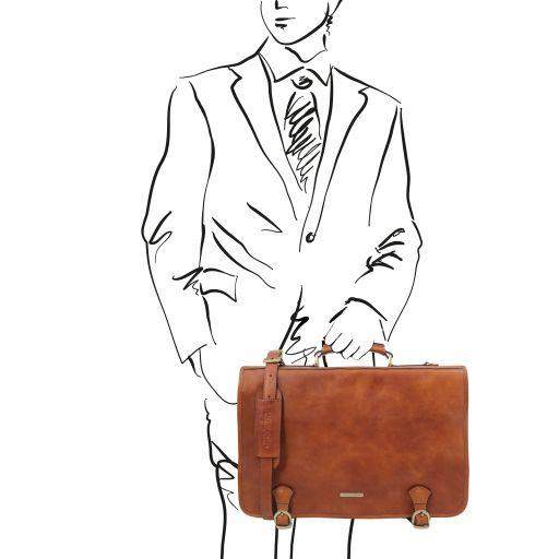 Portfölj Datorväska av Läder - NewBag4you