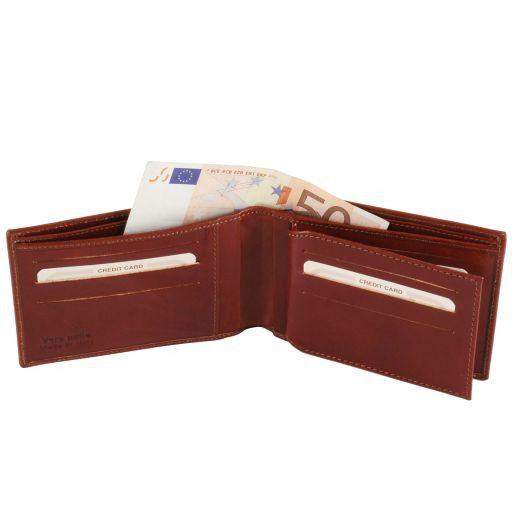 Exklusiv läder 3-faldig plånbok - NewBag4you